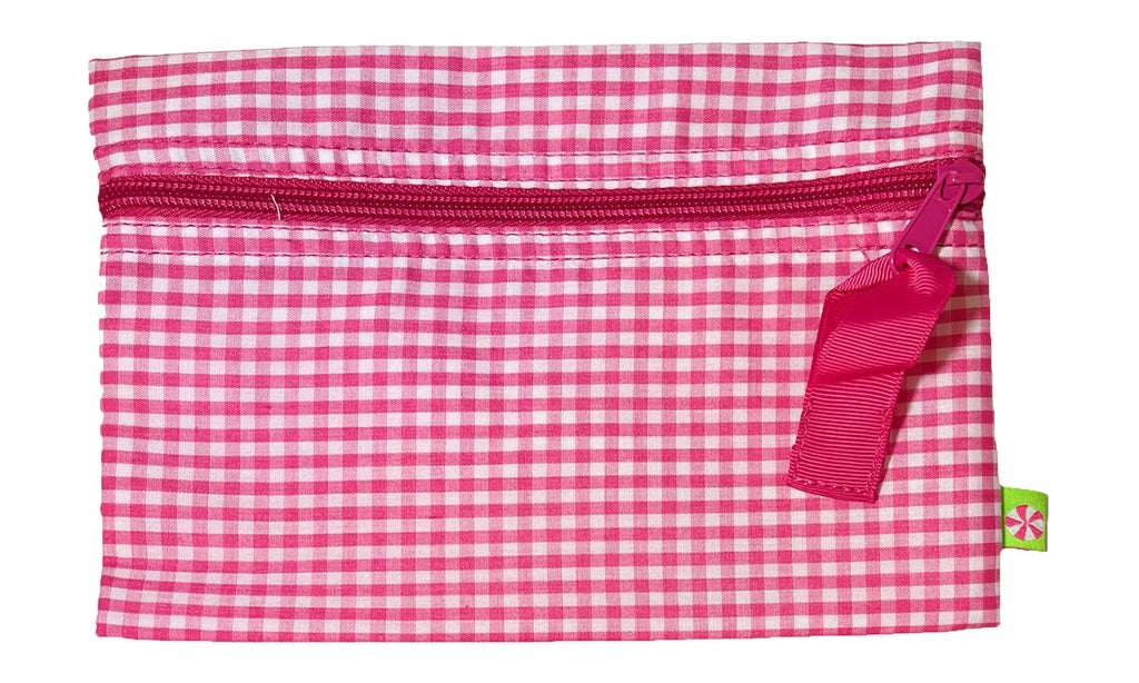 hot pink gingham